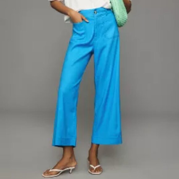 Pants Wide Leg By Maeve In Orange, Size: 4 main image 1